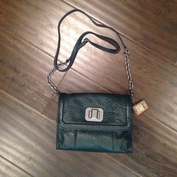Juicy Couture forest green cross body bag