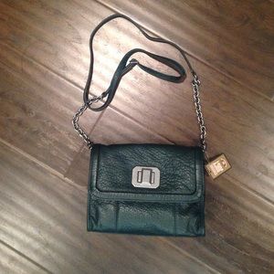 Juicy Couture forest green cross body bag