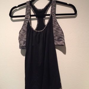 Work out top with built in bra