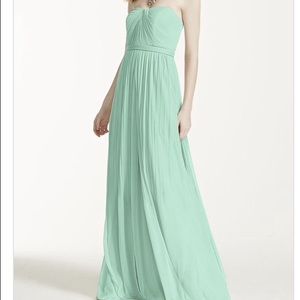 David's bridal Versa mesh dress