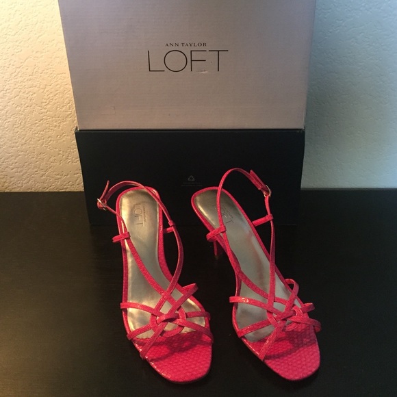 LOFT Size 7 Chelsea sandals hot pink - Picture 6 of 9