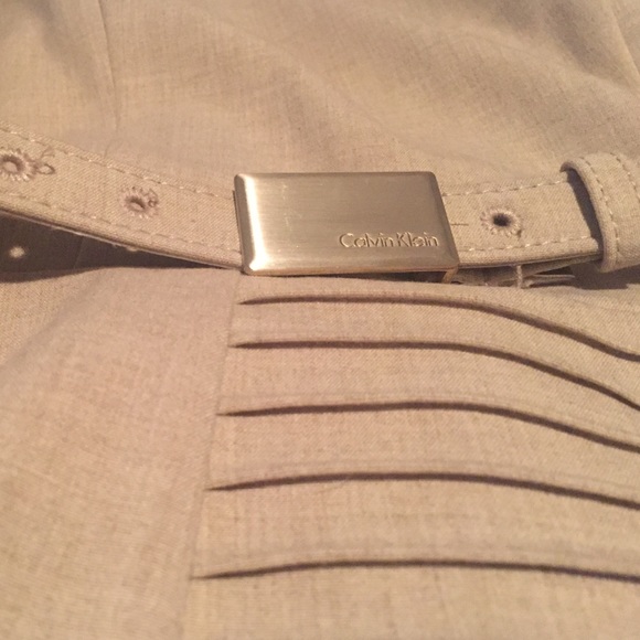 Calvin Klein khaki colored dress - Picture 2 of 4