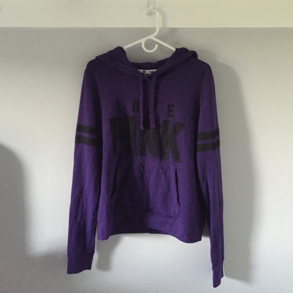 Purple and Black Pink Hoodie