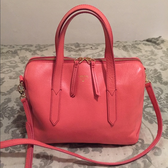 Fossil Sydney Satchel in Watermelon