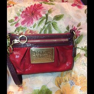 Beautiful Red COACH Poppy