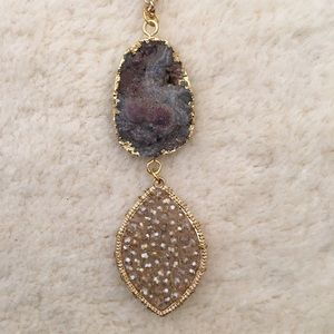 Boho Chic Nordstrom Stone Necklace