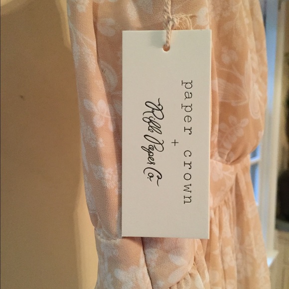 Paper Crown Marigold Sweetheart Dress