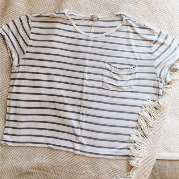 GAP Cropped Striped Tee
