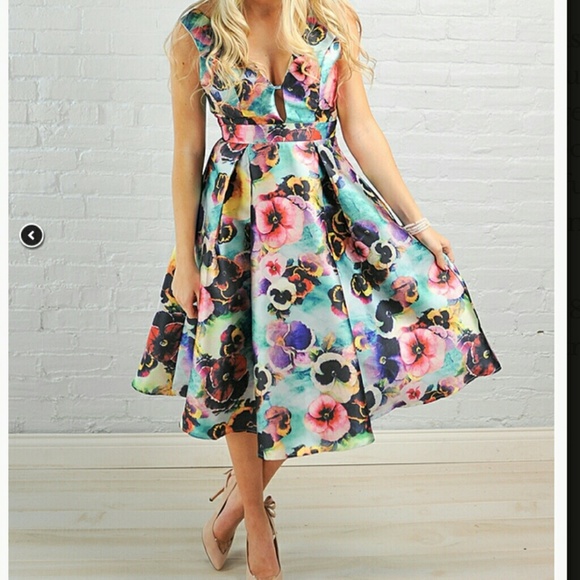 Floral Midi Dress