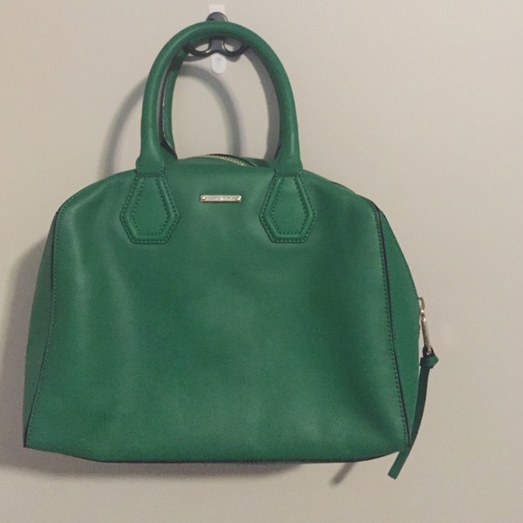Rebecca Minkoff green satchel