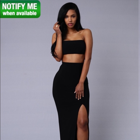 Maxi skirt set