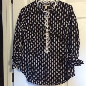 J.Crew Cotton Popover Shirt
