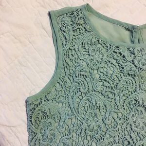 Lace tank top