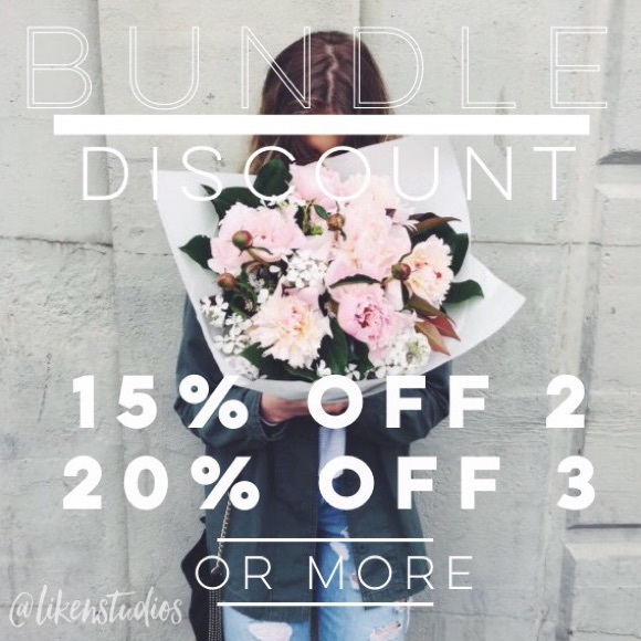 Bundle your likes & I'll send you a private offer!