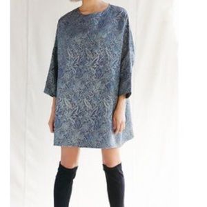 Urban Renewal jacquard sack dress