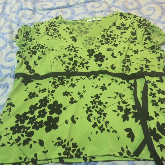 Cato Lime Green Blouse