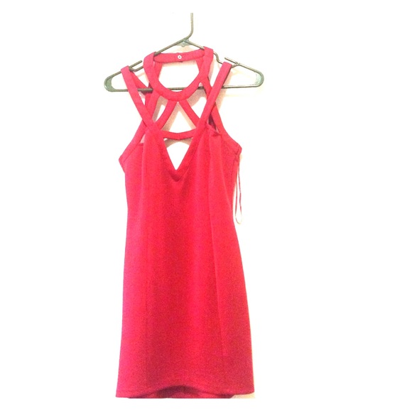 Red Tobi dress