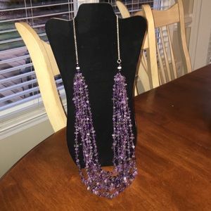 Lia Sophia Amethyst necklace