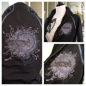 Was$17-REDUCED BCBG Embellished Sporty Jacket