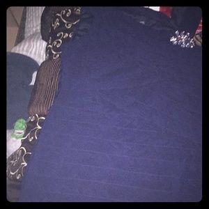 Dark navy blue dress