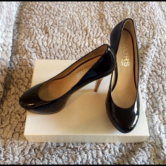 Michael Kors Cyprien Patent Leather Heel