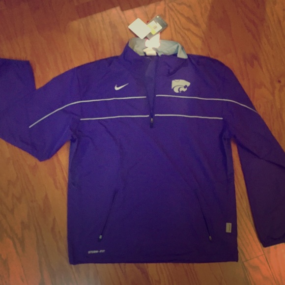 Nike Kansas State Pullover Windbreaker