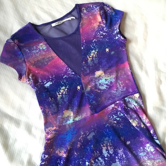 SALE Mesh skater dress