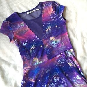 SALE Mesh skater dress