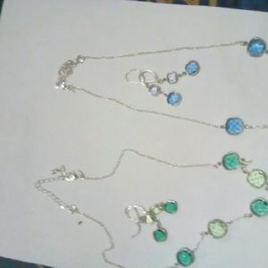 Earring nd necklaces