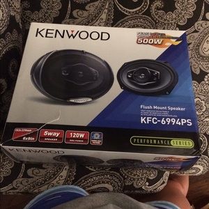 Brand new Kenwood speakers