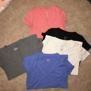 V Neck shirts