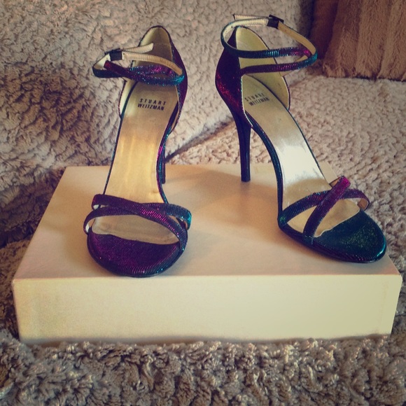 Stuart Weitzman Iridescent heels