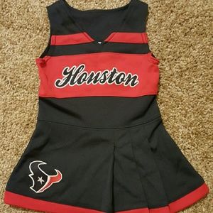 Texans cheer outfit baby clothes