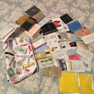 beauty samples ! In new Clinique makeup bag!