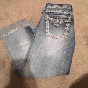 Miss me crop jeans