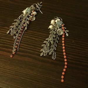 ✨Labor Day Sale!✨Silver Multi-Strand Earrings