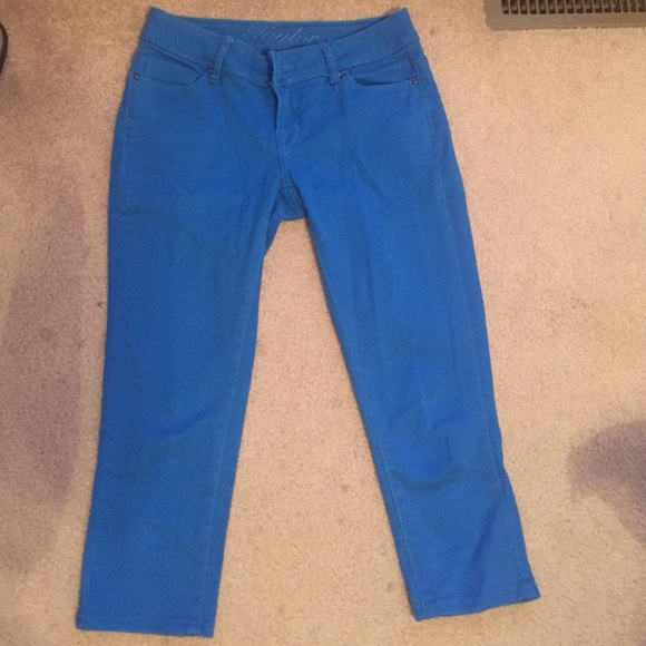 Blue Delia's capris: "Taylor" style - Picture 1 of 2