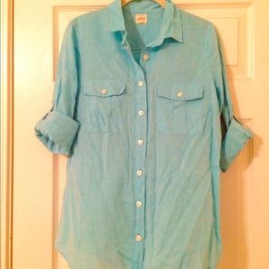 J. Crew button down double pocket shirt