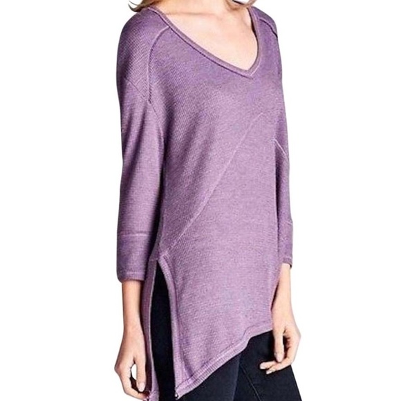 Southern Girl Fashion Tops - SWING TUNIC Ribbed Thermal Pullover Layering Top