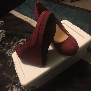 Call it Spring Suede Wedge
