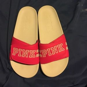 PINK sandals brand new