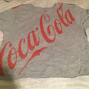 Coca Cola crop top tee