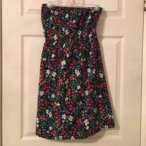 Strapless Floral Urban Renewal Dress