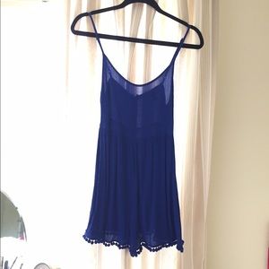 Forever 21 Royal Blue Romper