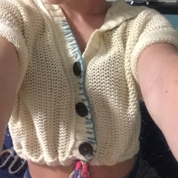 cropped sweater