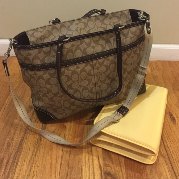 Coach diaper bag