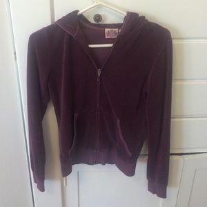 Juicy couture purple hoodie