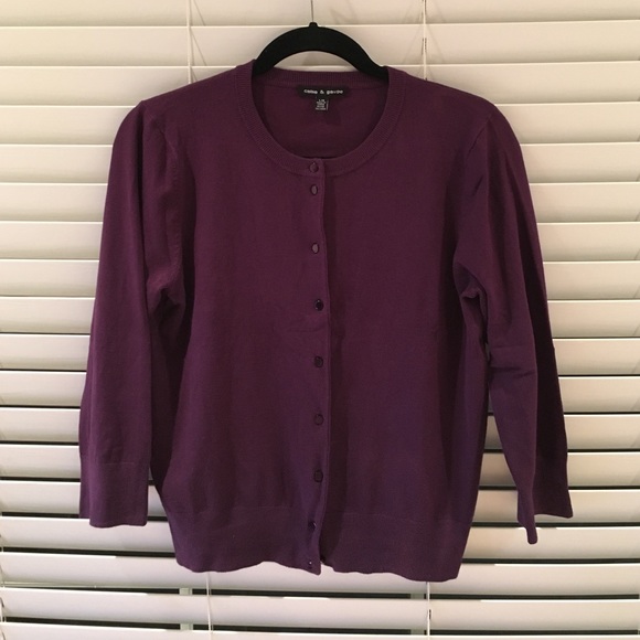 Cropped Button-up Cardigan