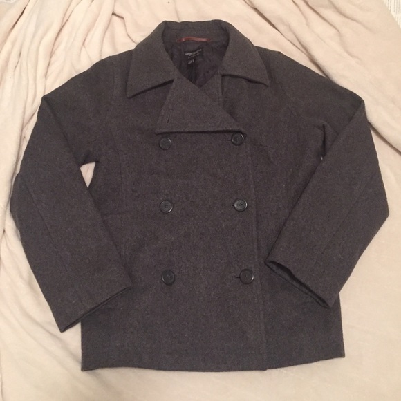 American Eagle Grey Men's Peacoat