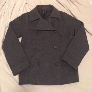 American Eagle Grey Men's Peacoat